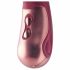 Jaimy D. Single - vibrator cu acumulator pentru punctul G, striat (bordo) 