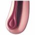 Jaimy D. Single - vibrator cu acumulator pentru punctul G, striat (bordo) 