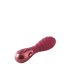 Dinky Jody F. Mini - vibrator mini cu nervuri, reîncărcabil (burgund) 