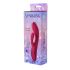 Vibrator Duo Julia Strălucitor cu acumulator pentru clitoris (roșu) 