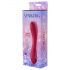 Scânteietoarea Cecilia - vibrator pentru punctul G cu bilă mobilă și acumulator (roșu)