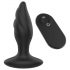 / Dark Desires Angelina - vibrator anal cu acumulator și telecomandă (negru)