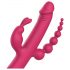 Dreamtoys Anywhere Pleasure Vibe - vibrator cu acumulator, 4 brațe (roz)