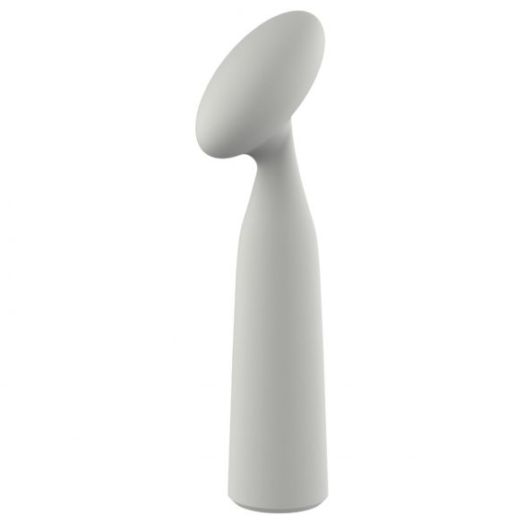 Nude Luna - mini vibrator cu acumulator tip wand (gri)