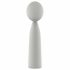 Nude Luna - mini vibrator cu acumulator tip wand (gri)