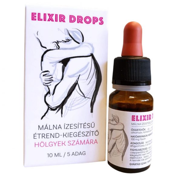 ELIXIR - supliment alimentar vegetal pentru femei (10ml) - zmeură 