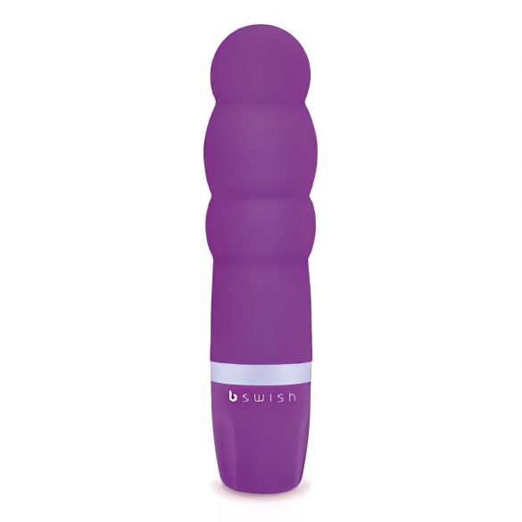 B SWISH Bcute Pearl - vibrator impermeabil cu perle (mov) 