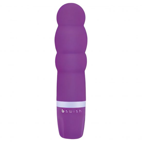 B SWISH Bcute Pearl - vibrator impermeabil cu perle (mov) 