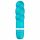 B SWISH Bcute Pearl - vibrator rezistent la apă cu perle (turcoaz)