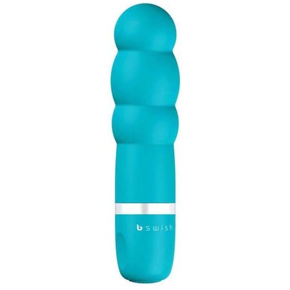 B SWISH Bcute Pearl - vibrator cu perle rezistent la apă (turcoaz) 