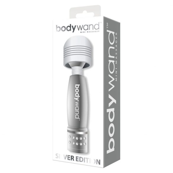 Vibrator mini masaj Bodywand (argintiu) 