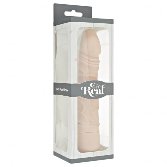 Classic Get Real - Realistic Silicone Vibrator (Natural) 