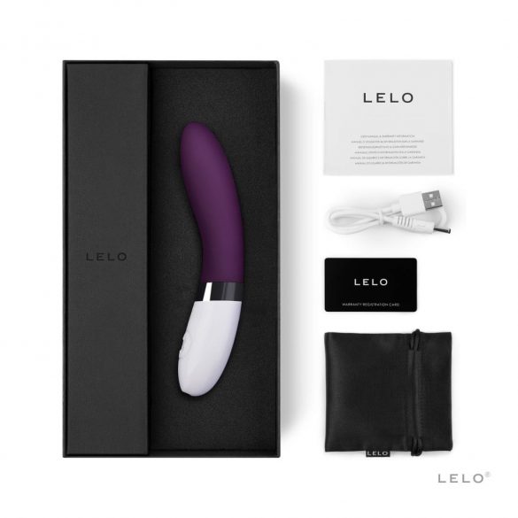 LELO Liv 2 - vibrator din silicon (mov) 