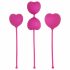 OHMIBOD - set bile anale - roz (3 piese) 