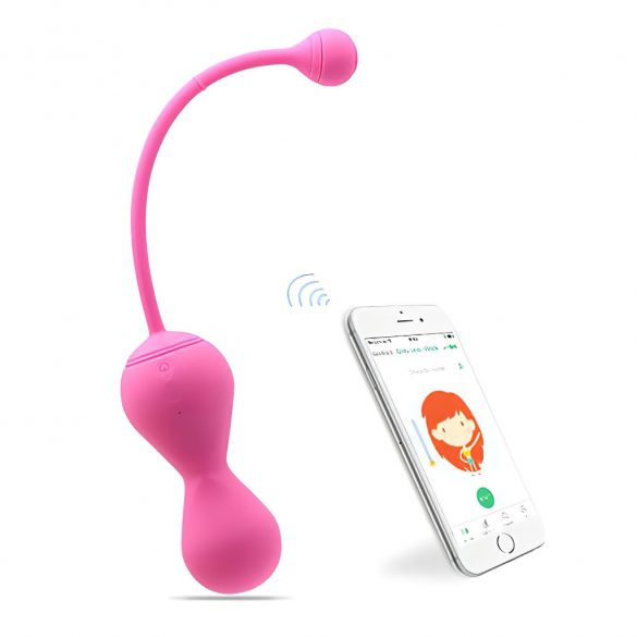 Magic Motion Kegel Master - Duo de bile inteligente Kegel (mov) 