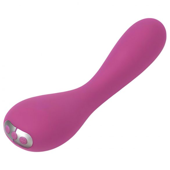 Je Joue Uma - vibrator reîncărcabil și rezistent la apă pentru punctul G (fuziune) 