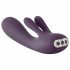 Je Joue Fifi - vibrator cu acumulator, impermeabil, cu aripioare pentru clitoris (mov) 