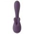 Je Joue Fifi - vibrator cu acumulator, impermeabil, cu aripioare pentru clitoris (mov) 