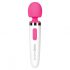 Vibrator Bodywand Aqua Mini - cu acumulator, rezistent la apă (alb-roz) 