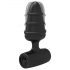 Vibromasor anal mini - Love Plug (negru) 