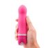 B SWISH Bdesired Deluxe - vibrator cu cap proeminent (roz) 