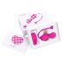 LOVELIFE BY OHMIBOD - KRUSH - Set bile Kegel inteligente, reîncărcabile (roz)