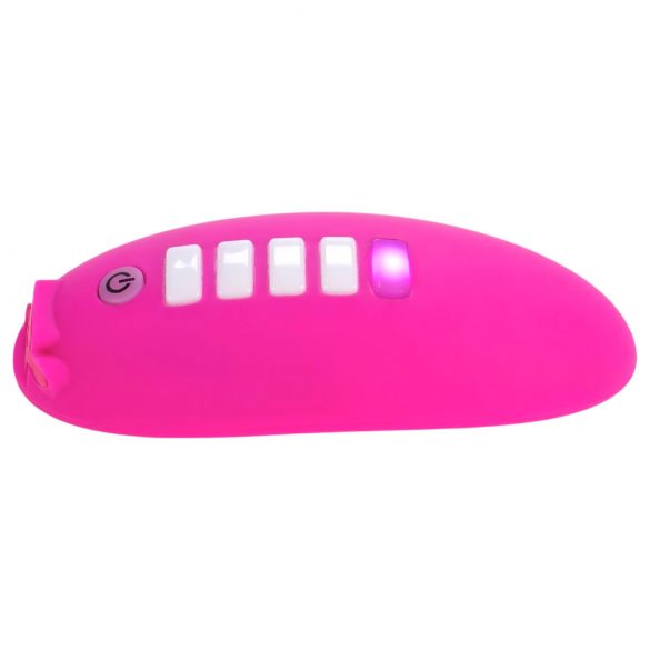 OHMIBOD Lightshow - vibrator inteligent pentru clitoris cu joc de lumini (roz) 