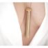 Vesper - colier vibrator de lux (auriu) 