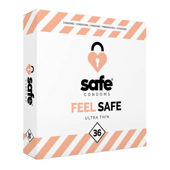 SAFE Feel Safe - prezervativ subțire (36 buc) 