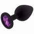 Rianne - Set anal din silicon, 3 piese (negru) 