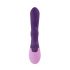 Vibrator Rianne Essential Xena - cu acumulator și stimulator clitoridian (mov închis) 