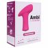 LOVENSE Ambi - vibrator inteligent pentru clitoris cu două motoare (roz) 