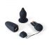 B SWISH Bfilled Classic - vibrator anal cu radio (negru) 