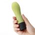 TENGA Iroha Zen - Matcha vibrator super moale din silicon (verde)