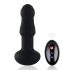 Nomi Tang - vibrator anal cu perle rotative (negru) 