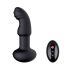 Nomi Tang - vibrator anal cu perle rotative (negru) 