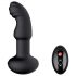 Nomi Tang - vibrator anal cu perle rotative (negru) 