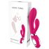 Vibrator Nomi Tang pentru punctul G cu stimulator clitoridian, reincarcabil (roz) 