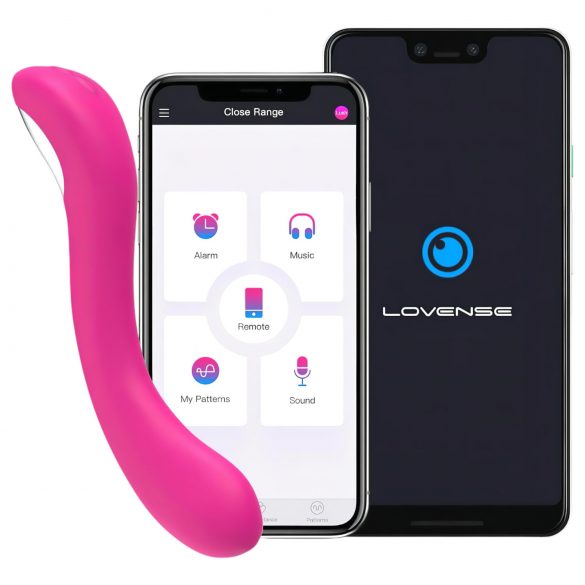 LOVENSE Osci 2 - vibrator inteligent pentru punctul G (roz) 