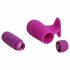 B SWISH Basics - vibrator de silicon pentru deget (mov) 