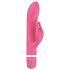 B SWISH Bwild Classic Bunny - vibrator cu stimulator clitoridian (roz) 