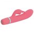 B SWISH Bwild Classic Bunny - vibrator cu stimulator clitoridian (roz) 