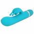 B SWISH Bwild Classic Bunny - vibrator cu stimulator clitoridian (turcoaz) 