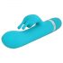 B SWISH Bwild Classic Bunny - vibrator cu stimulator clitoridian (turcoaz) 