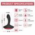 Magic Motion Solstice - vibrator prostatic inteligent cu acumulator (negru) 