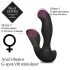 Vibrator anal cu încălzire și control radio, Feelztoys Jamba Negru 