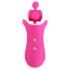 FEELZTOYS Clitella - vibrator oral rotativ, reîncărcabil (roz) 