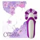 Vibrator oral rotativ Clitella de la FEELZTOYS - cu acumulator (mov) 