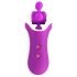 Vibrator oral rotativ Clitella de la FEELZTOYS - cu acumulator (mov) 