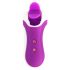 Vibrator oral rotativ Clitella de la FEELZTOYS - cu acumulator (mov) 